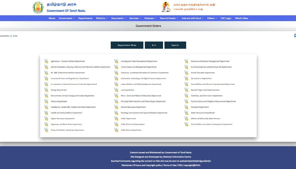 Tamil Nadu’s Government Order portal is years out of date: why missing G.O.s are a serious transparency failure — Politics, Chennai local news