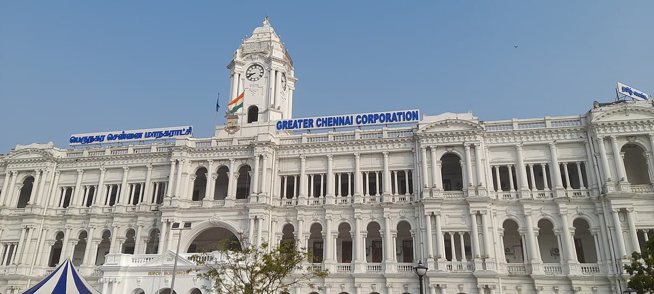 Greater Chennai Corporation civic administration and public works context