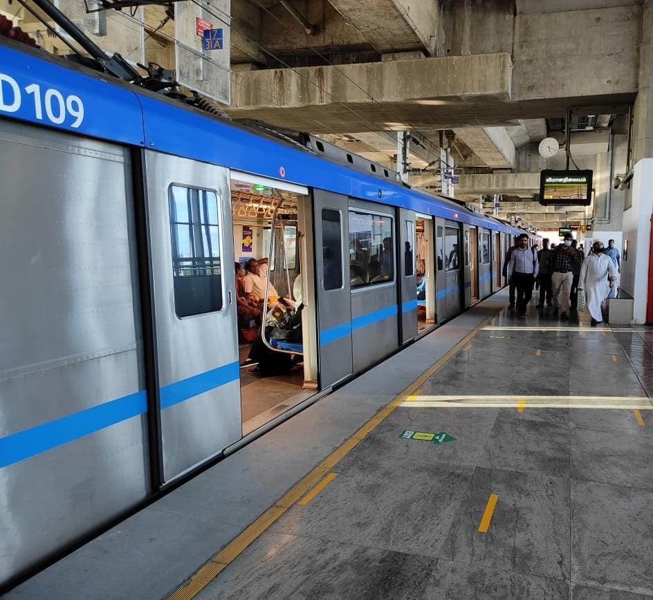 Chennai metro station upgrades