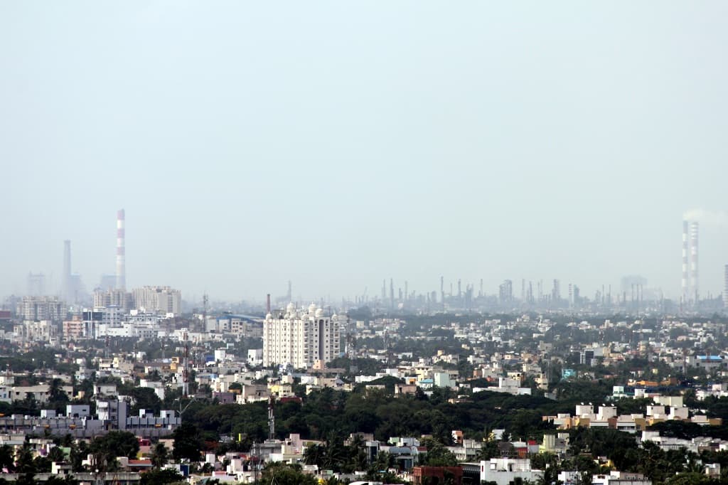 North Chennai transit and coastal belt — Manali corridor
