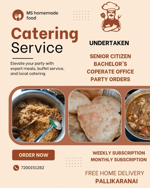 MS homemade food — Food & catering, Pallikaranai